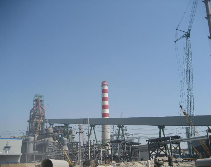 河北鋼鐵集團九江線材2×1080m3高爐工程